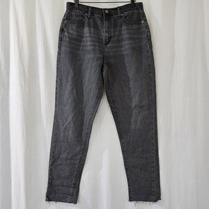 Universal Thread Boyfriend Jeans in Washed Out Grey & Black Women’s Size 2/26R